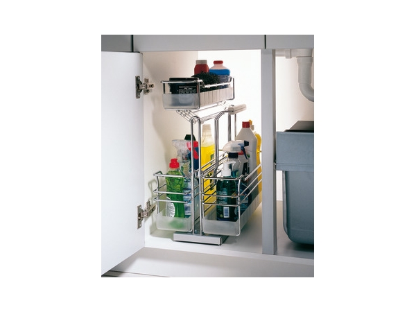 Ngăn kéo vật liệu làm sạch Hafele để lắp đế 276 x 468 x 395 mm 545.48.261