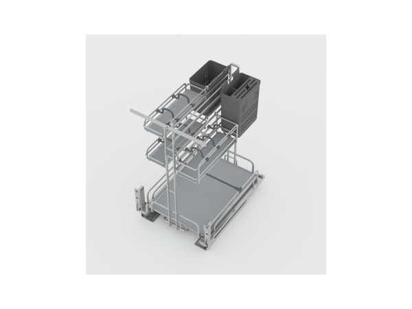 Kệ gia vị tủ dưới Hafele Omero multi 300 mm 595.00.803