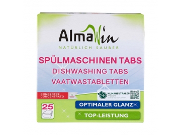 Viên Rửa Bát Almawin Hữu Cơ Hương Chanh 25 Viên HMH.0101925 - Nhập Đức