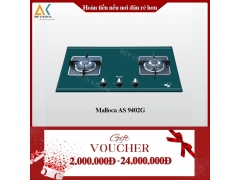 Bếp Gas Âm 2 Vùng Nấu Malloca AS 9402G - Made in Trung Quốc