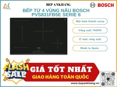 Bếp từ 4 vùng nấu Bosch HMH.PVS831FB5E - Made in Spain